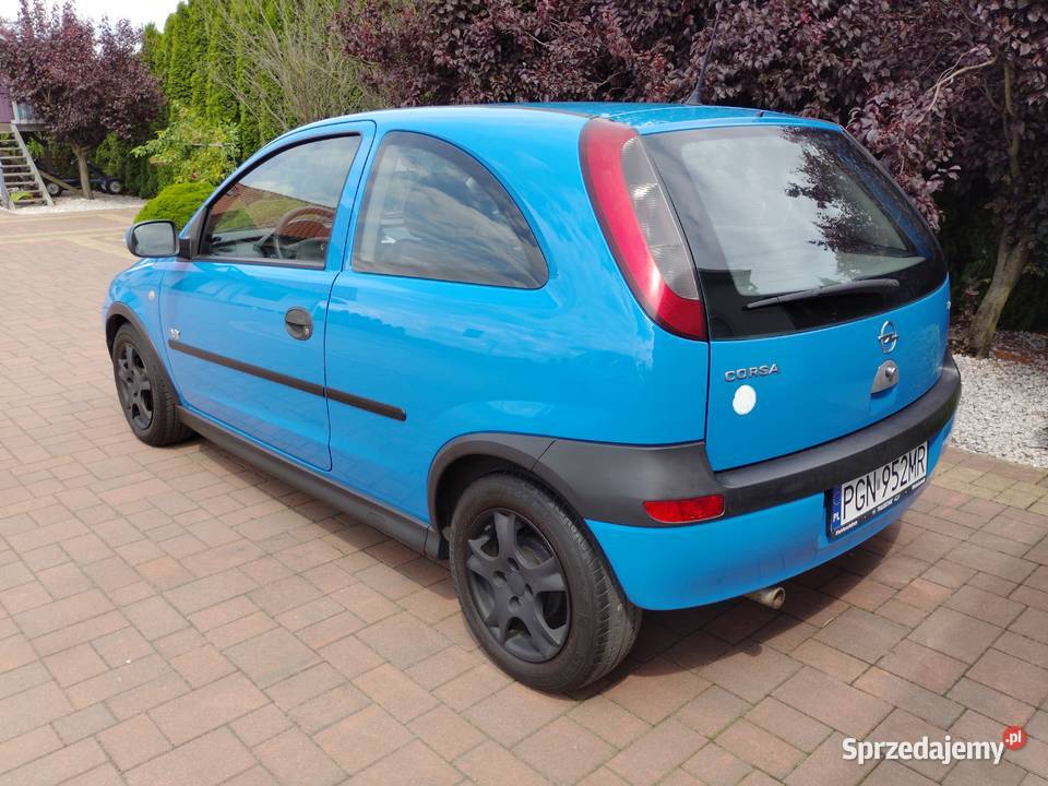Opel Corsa C 12i 75 96000 ŁADNA Klima sprawna Witkowo sprzedam