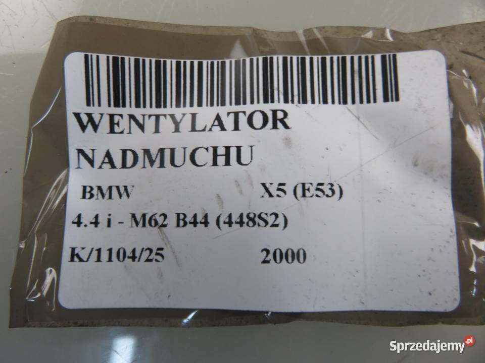 DMUCHAWA BMW X5 E53 1456000603