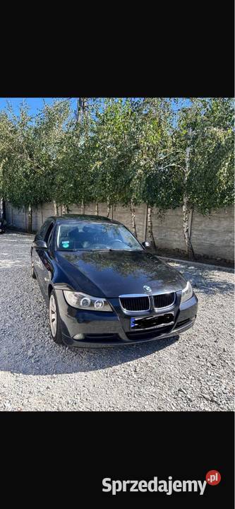 BMW e90 320i 2005 czarny lubuskie Gorzów Wielkopolski sprzedam