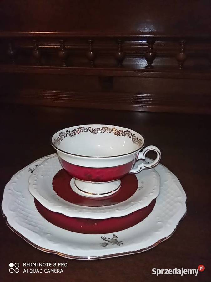 Filiżanka z talerzykiem Alka Import Gdańsk