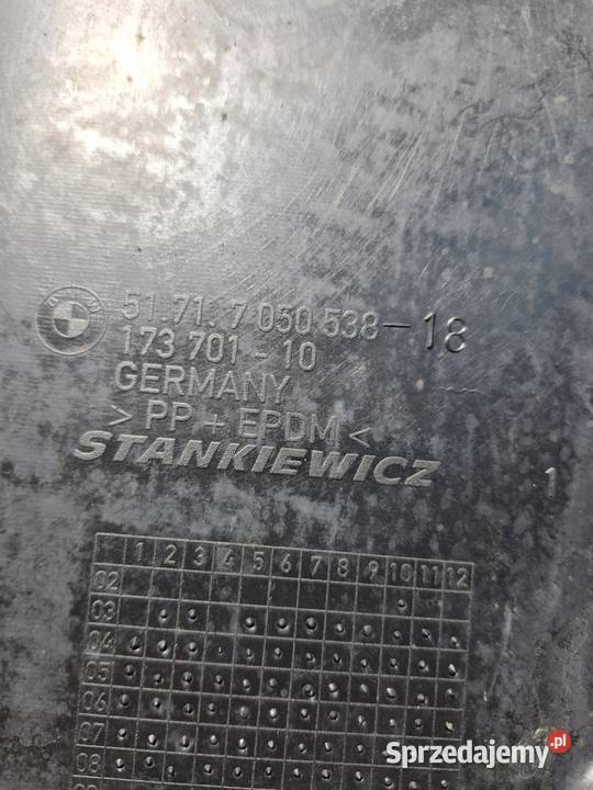 BMW 5 E60 E61 NADKOLE PRZÓD PRAWE PRZEDNIE