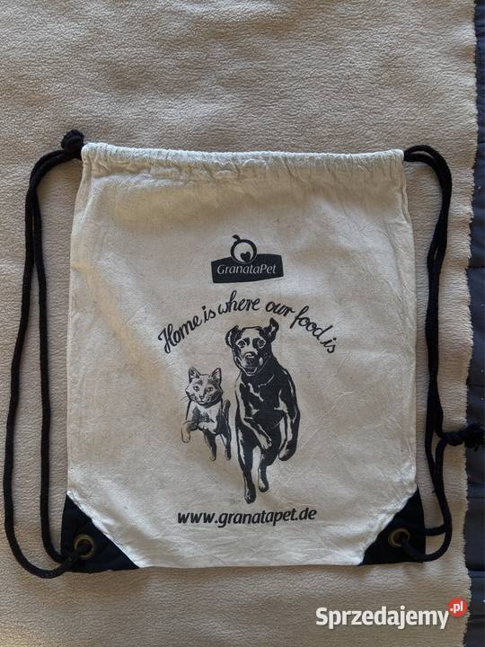 Kremowy workoplecak torba worek Rogoźno