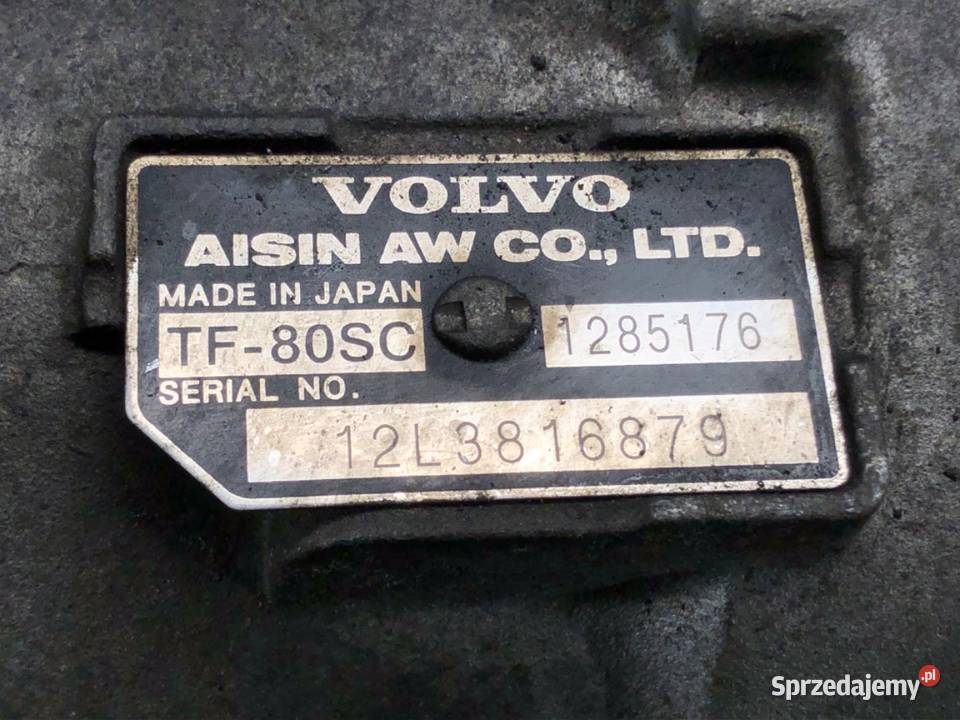 SKRZYNIA BIEGÓW VOLVO XC60 I 1285176 24 163 0817 podkarpackie