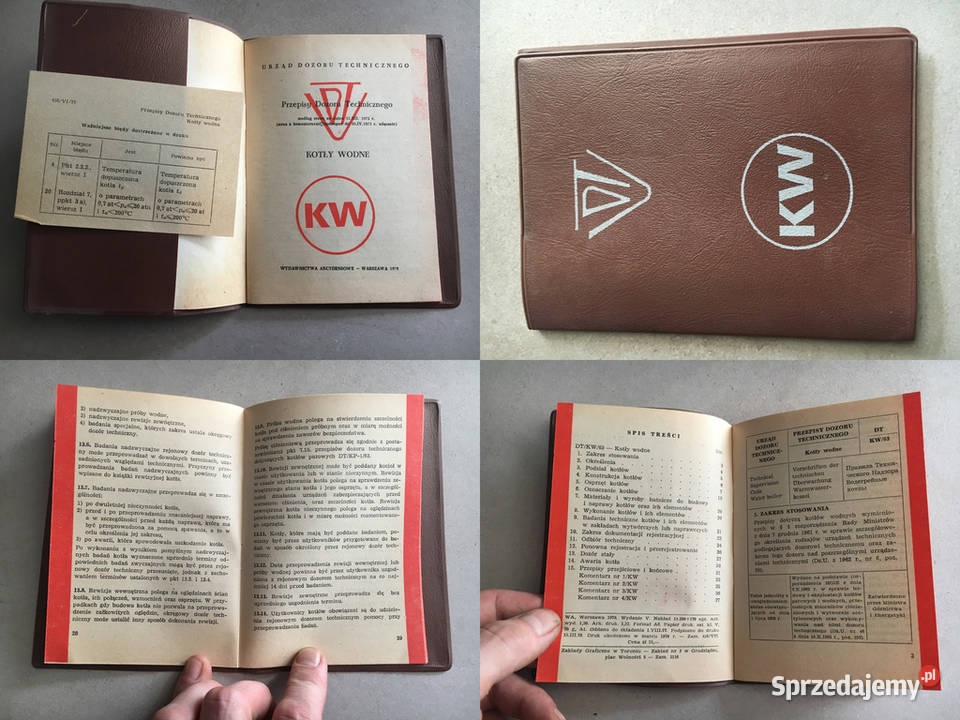 Przepisy Dozoru Technicznego Kotły Wodne Łęczyca