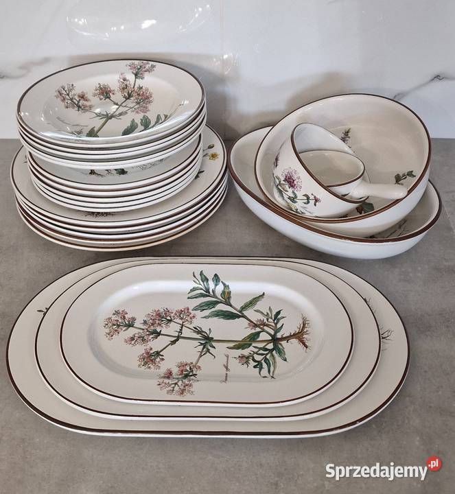 VilleroyBoch Botanica serwis obiadowy 5 osób lubelskie Nałęczów