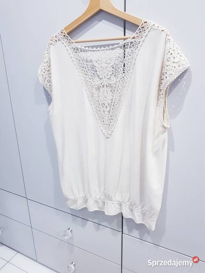 Damska elegancka bluzeczka w dużym rozmiarze śląskie Dąbrowa Górnicza