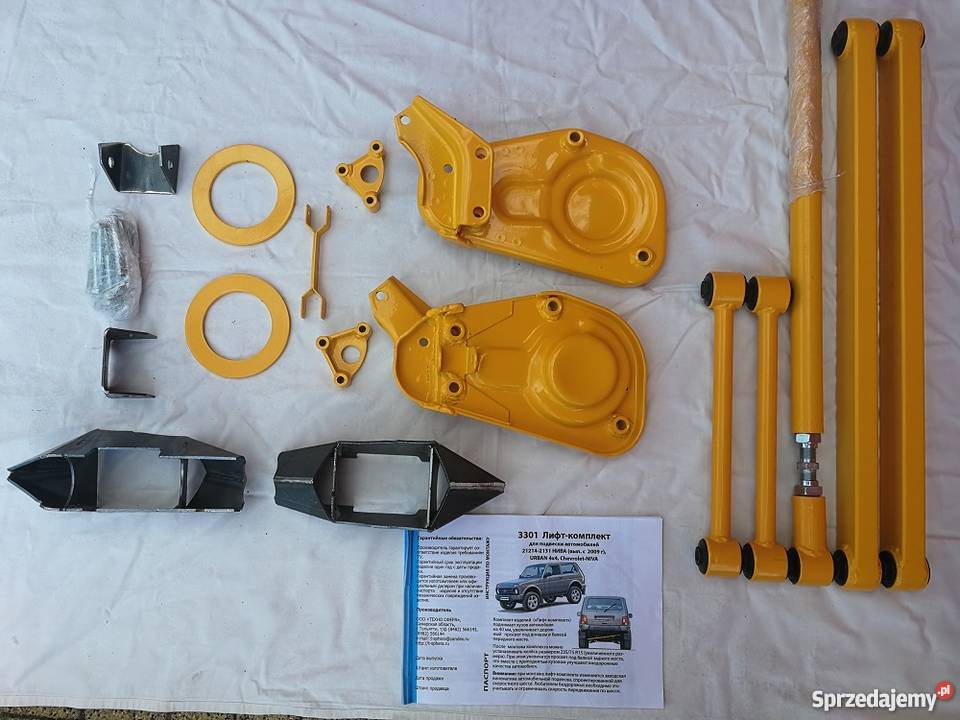 Lada 4x4 Niva Taiga off road Tuning części Niva Płock
