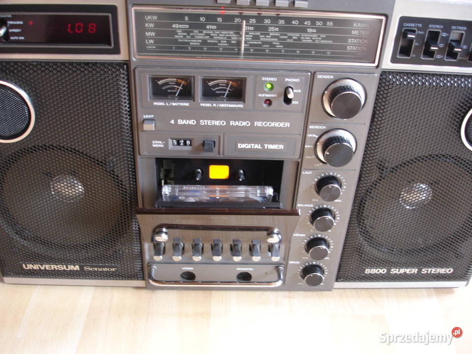 Radiomagnetofon UNIVERSUM SENATOR SUPER 8800 Zielona Góra