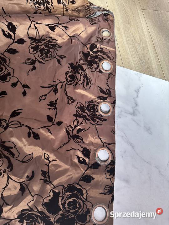 Zasłony 140 x 190 brązowy śląskie Częstochowa