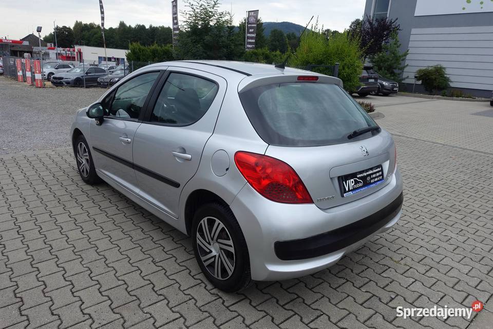 PEUGEOT 207 14HDI 68 KLIMATYZACJA ZAREJESTROWANY złoty