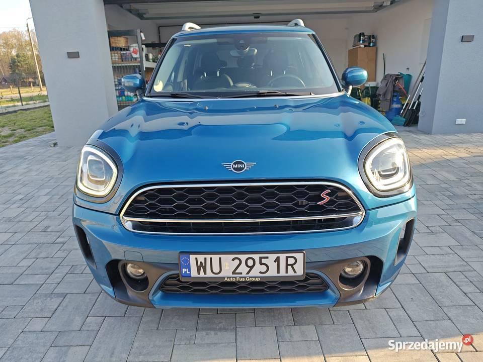 MINI Countryman Cooper S Niebieski styl sportowa mazowieckie Warszawa