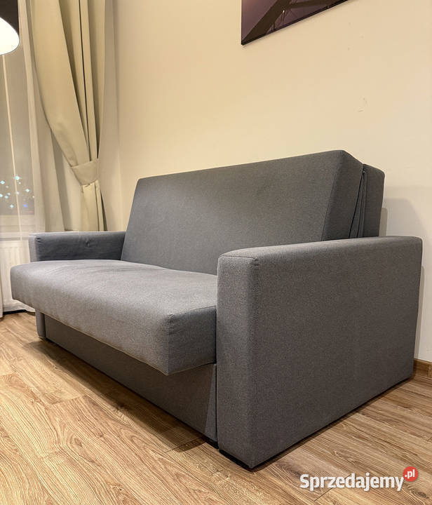 Szara Kanapa sofa rozkładana 170 na 140 x 200 Sofy i kanapy małopolskie