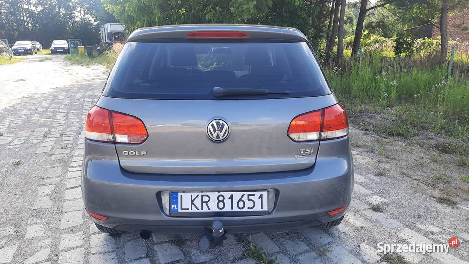 Volkswagen Golf VI 12 TSI 105 2011 r Klima bluetooth
