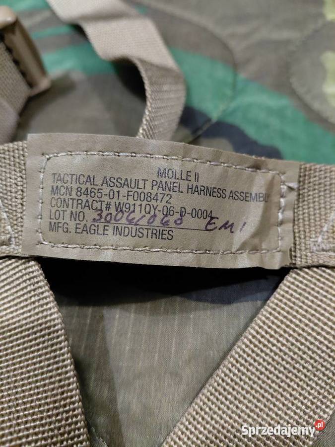 Szelki Us Army coyote chest rig MOLLE II Wrocław