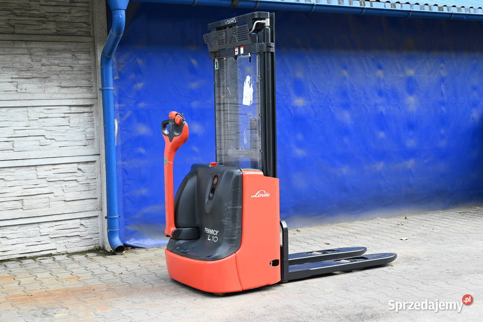 Paleciak elektryczny Linde L10 Triplex 440 2019 Wózki widłowe
