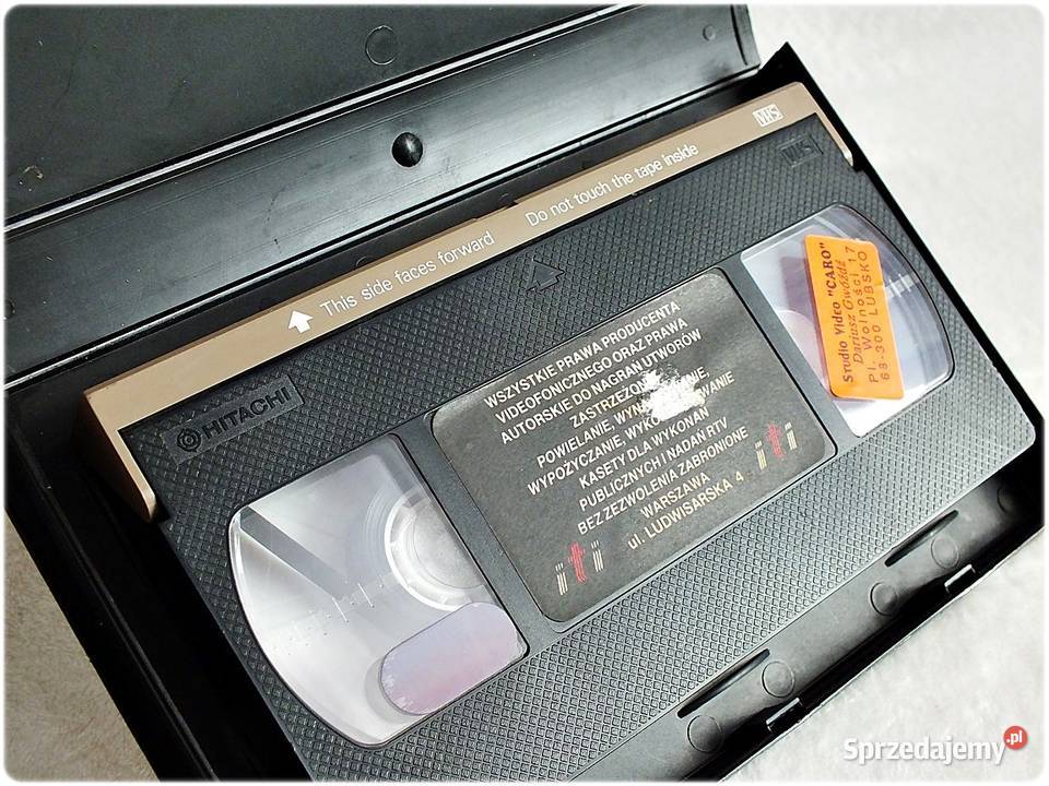 Kaseta VHS Nic nie widziałem nic nie słyszałem Żary