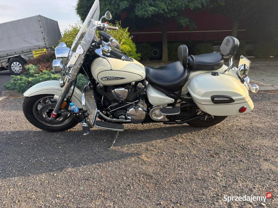 Yamaha RoadStar 1700 Silverado biały Motocykle, skutery, quady Mochowo sprzedam