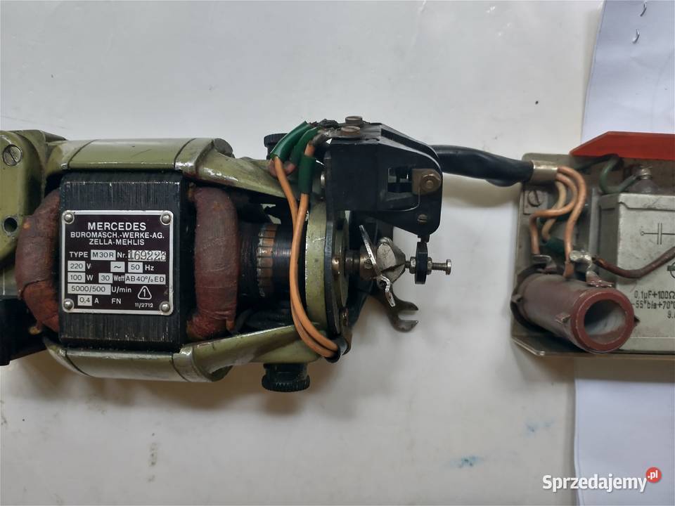 MercedeswerkeAG zella Mehlis 220V 50Hz 100w Łódź