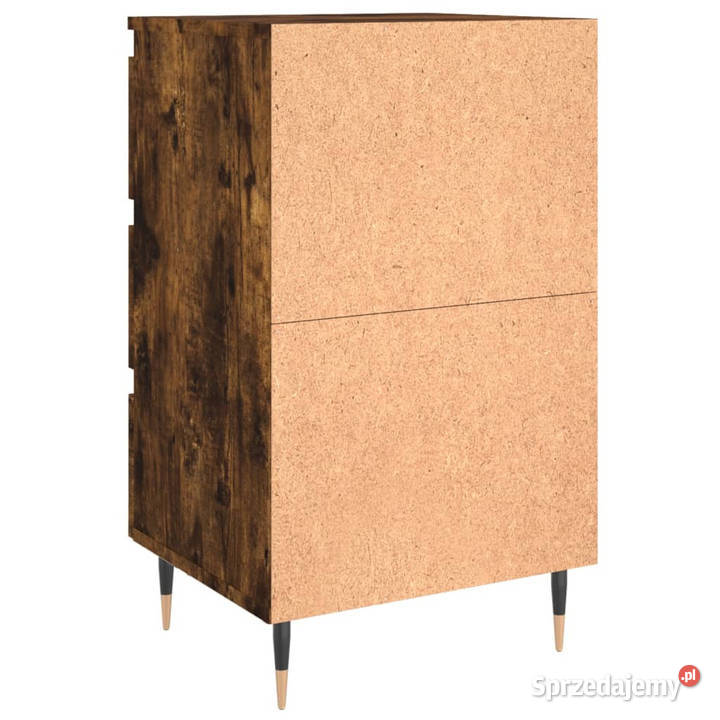 Szafki nocne 2 przydymiony dąb 40x35x69 WM826919 mazowieckie Warszawa