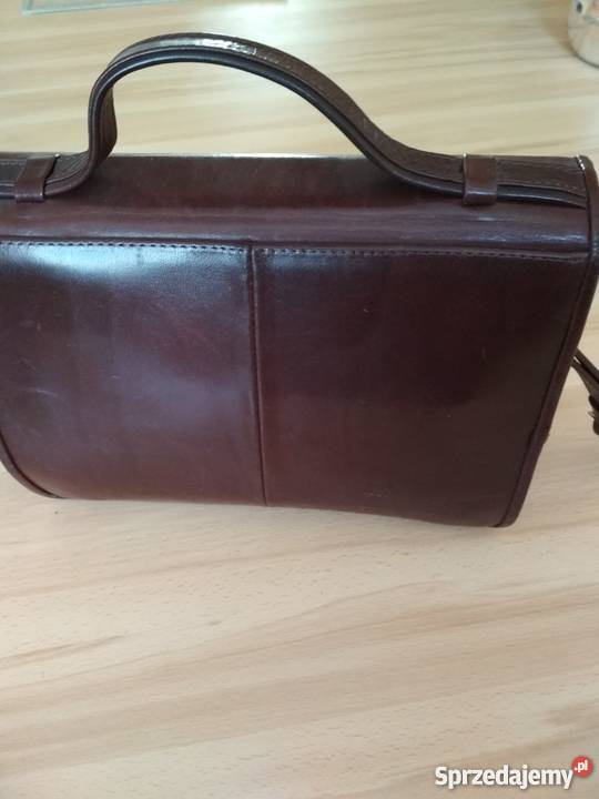 Torebka skórzana bordowa sprzedam