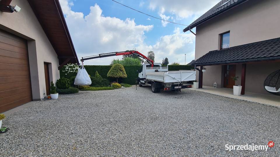 Usługi transportowe wywrotka dźwig hds węgiel śląskie Pszczyna