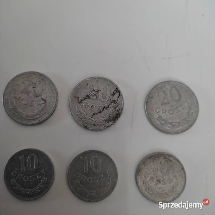 Sprzedam monety 10 i 20gr Kościan