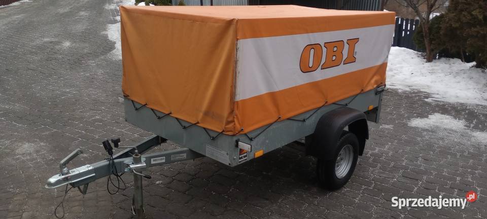 Przyczepa lekka Stema dmc 750 Maków Podhalański