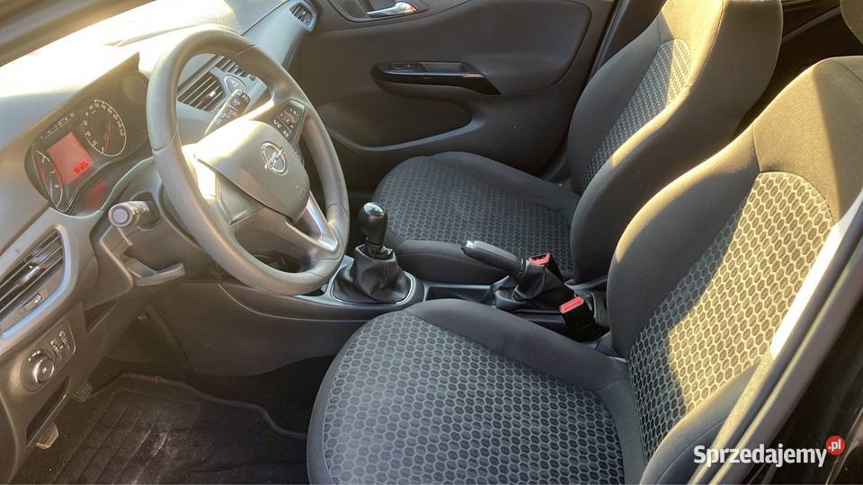Opel corsa E 78 przebieg czarny Zagnańsk