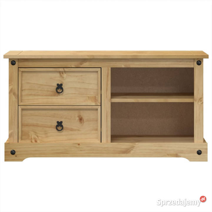 Szafka pod TV Corona 100x40x52 lite drewno