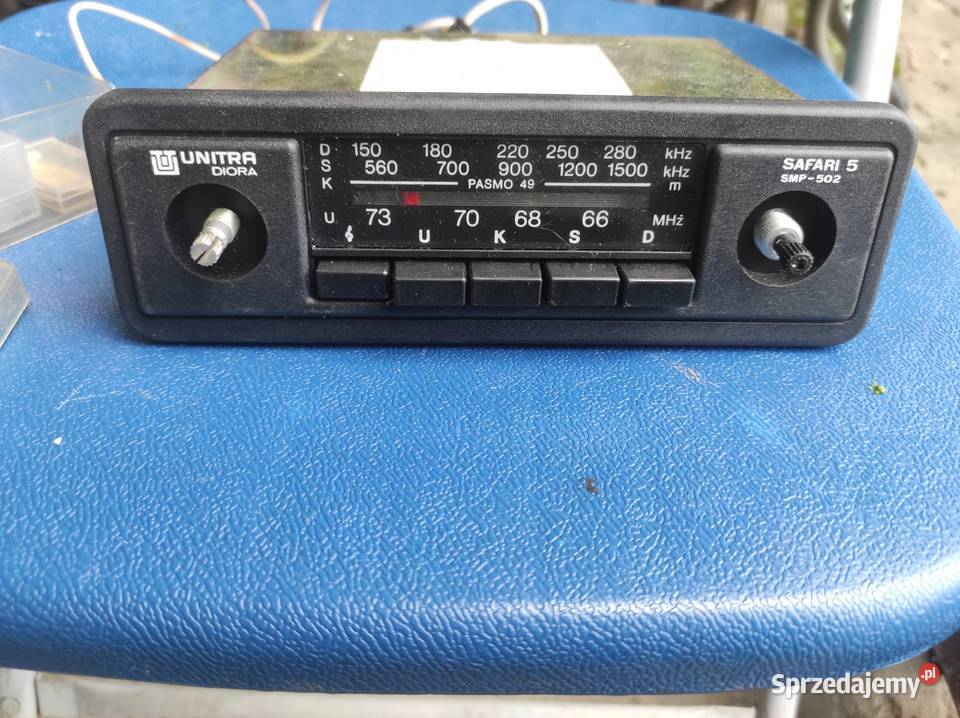 Radio samochodowe UNITRA Safari 5 śląskie Bielsko-Biała