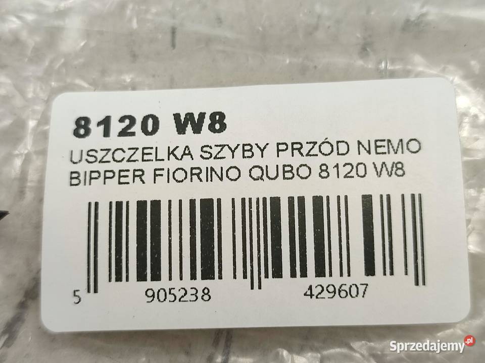 USZCZELKA SZYBY PRZÓD CITROEN NEMO AA 2008 lubelskie