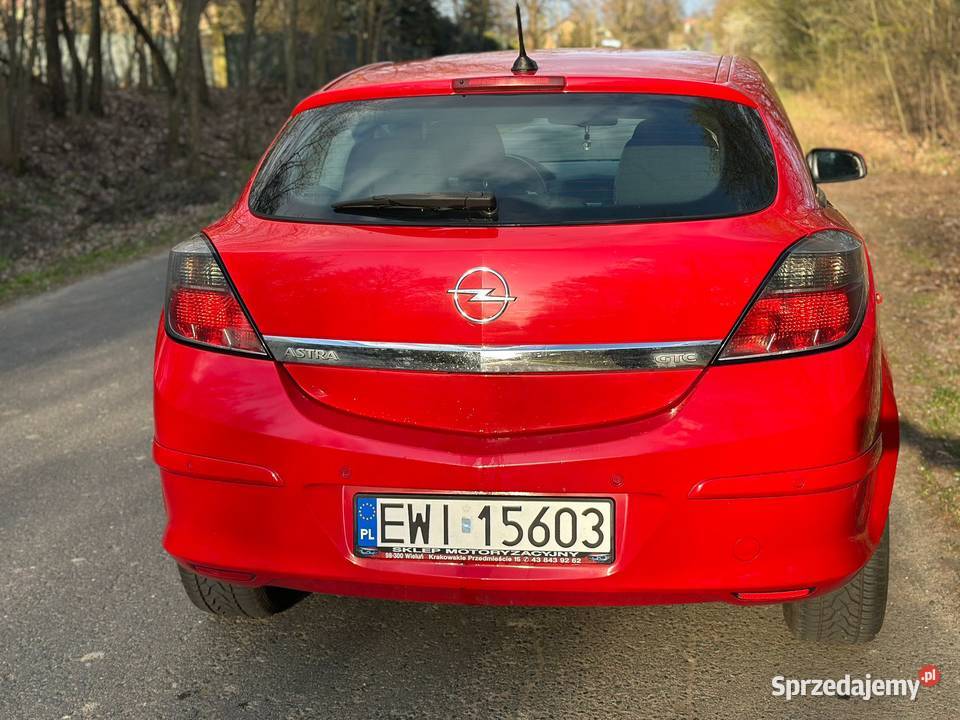 Opel Astra H 16 2007 GTC Super stan niski Wieluń sprzedam