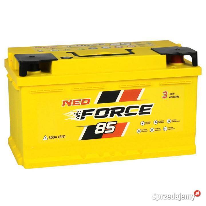Akumulator Neo Force 85Ah 800A Zakopane