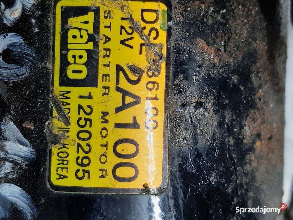 HYUNDAI I30 Kia 16 CRDI rozrusznik 861002A100 osobowe Ksawerów