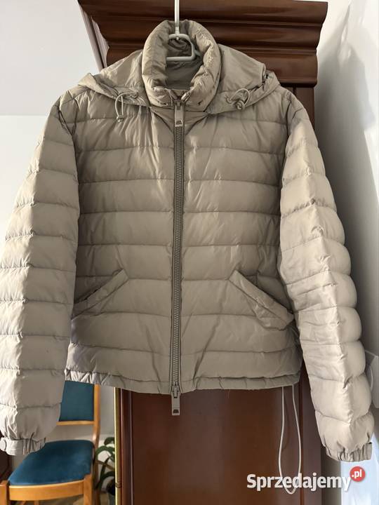 Kurtka puchowa XS Massimo Dutti beżowa z Częstochowa sprzedam