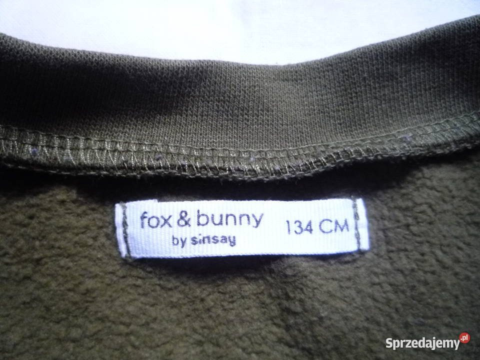 Sinsay 122128 Khaki Bluzka Roar Dinozaury Nowa zachodniopomorskie Szczecin