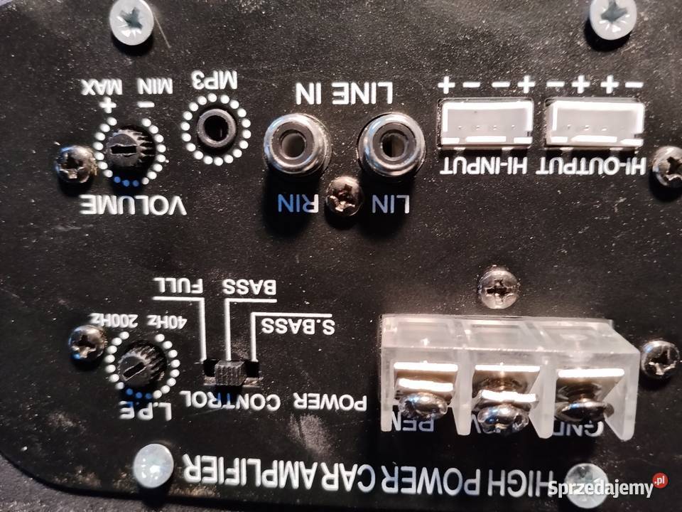 Aktywna Tuba basowa Sound Barrier Jawor