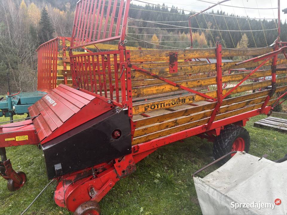 Przyczepa samozbierająca przyczepy Limanowa