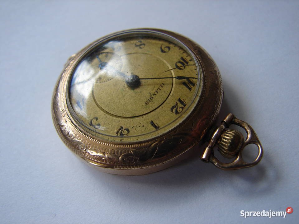 Illinois Watch Co stary zegarek kieszonkowy Warszawa