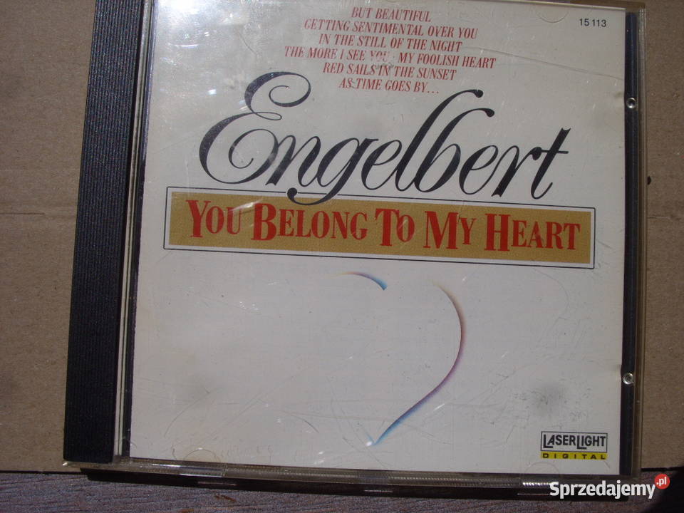 POP CD ENGELBERTYOU BELPNG TO MY 1989 pop Wołów