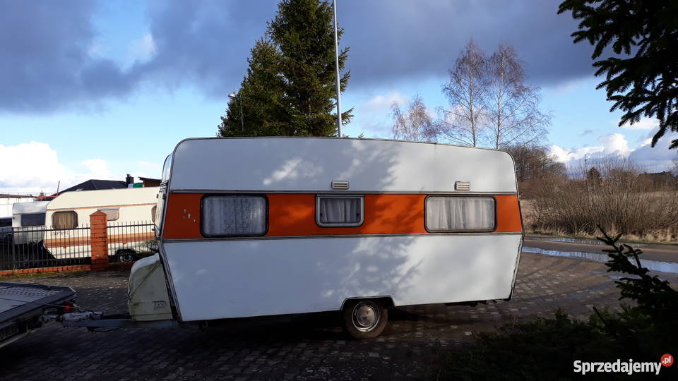Przyczepa kempingowa Tanio Wyprzedaż Transport