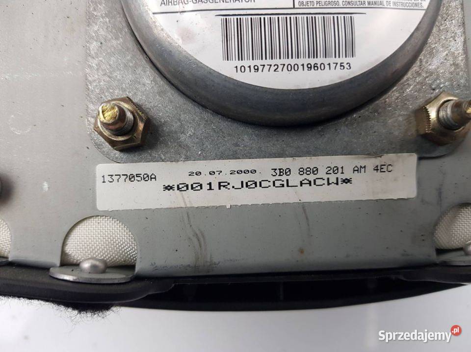 PODUSZKA AIRBAG 3B0880201AM VW GOLF