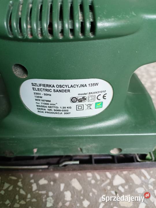 Szlifierka oscylacyjna BORN model SKAN 31010 Kłodzko