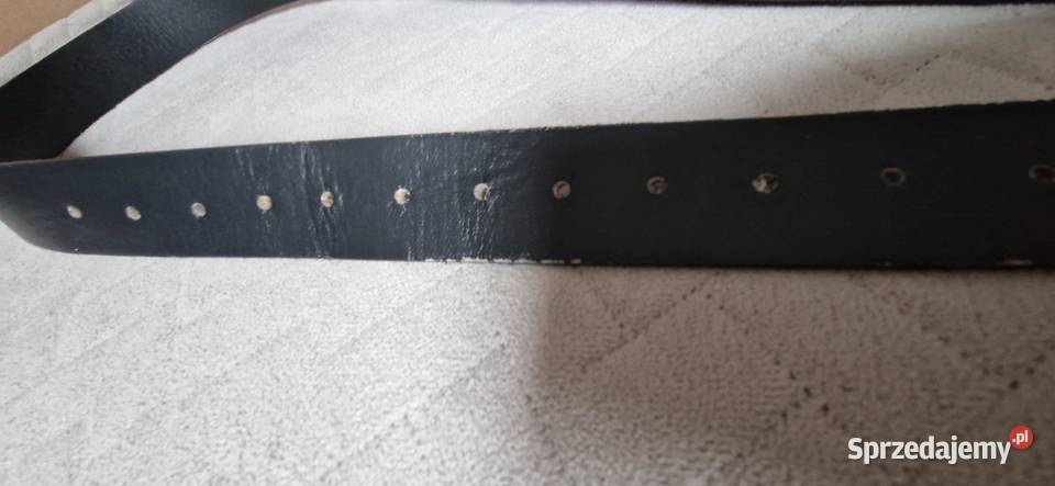 czarny pasek męski 130 Kraków