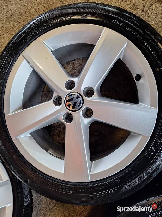 Alufelgi 5x100 16 ET46 Rivazza R6 VW Polo V GTI Volkswagen OE kujawsko-pomorskie Choceń