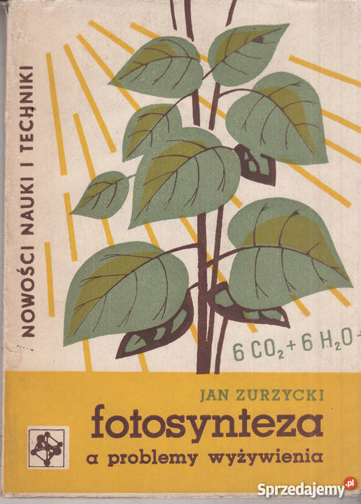03157 FOTOSYNTEZA A PROBLEMY WYŻYWIENIA JAN biologia, ekologia Książki naukowe i popularnonaukowe małopolskie