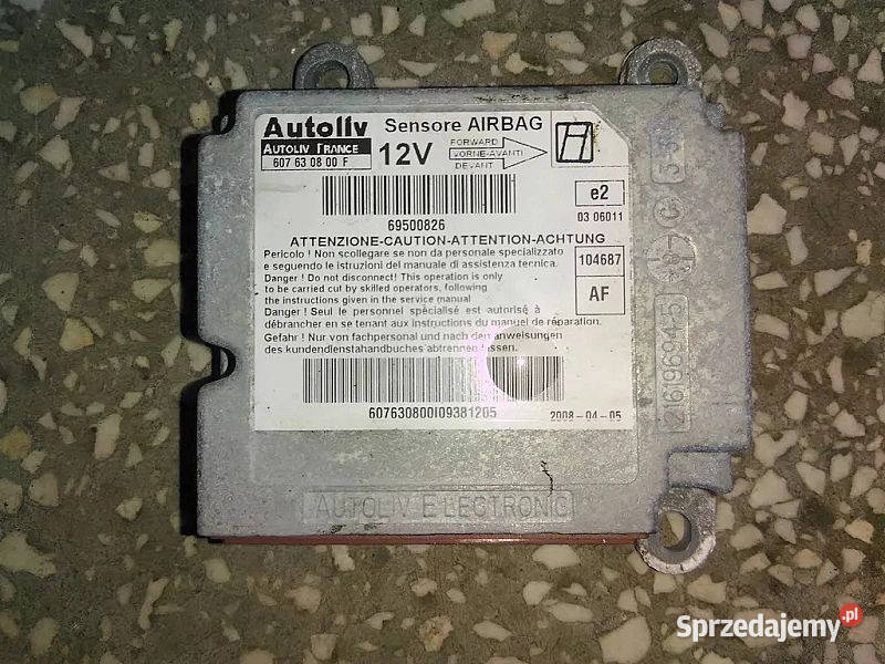 Sensor Airbag Iveco Daily 08 Wola Jachowa