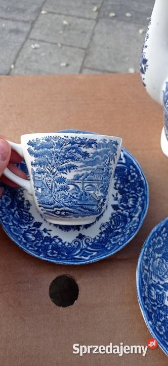 Porcelana angielska GRINDLEY filiżanka dzbanek
