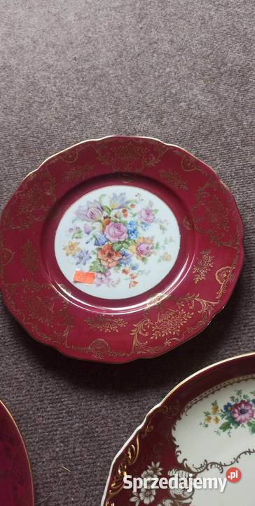 Patera z kwiatami R G K Czechoslovakia Gdańsk