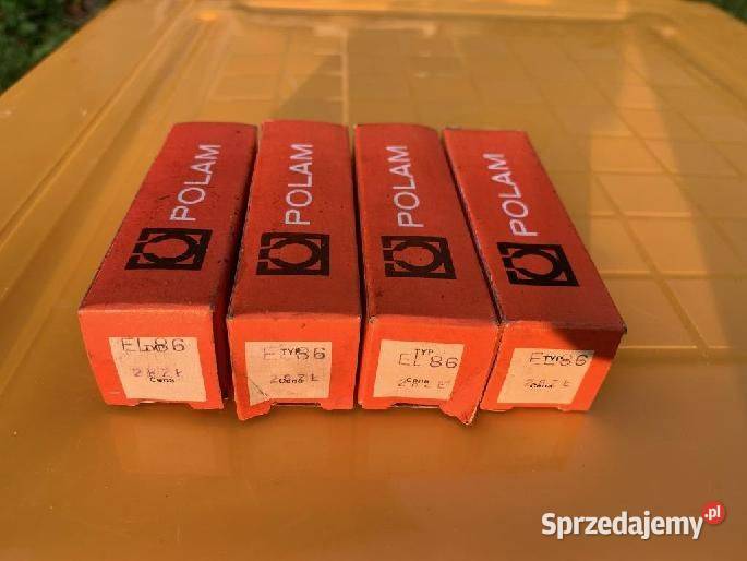 lampy elektronowe EL86 śląskie Ornontowice